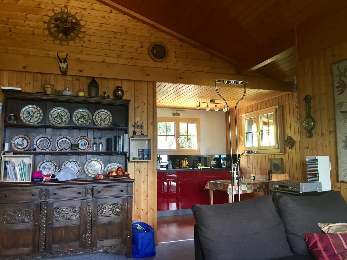 Ferienwohnung Im Chalet Firn - Og 벌첸 외부 사진