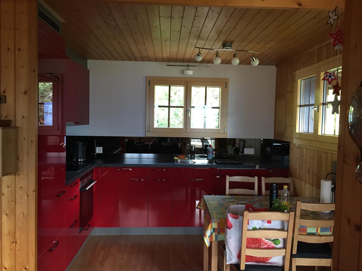 Ferienwohnung Im Chalet Firn - Og 벌첸 외부 사진