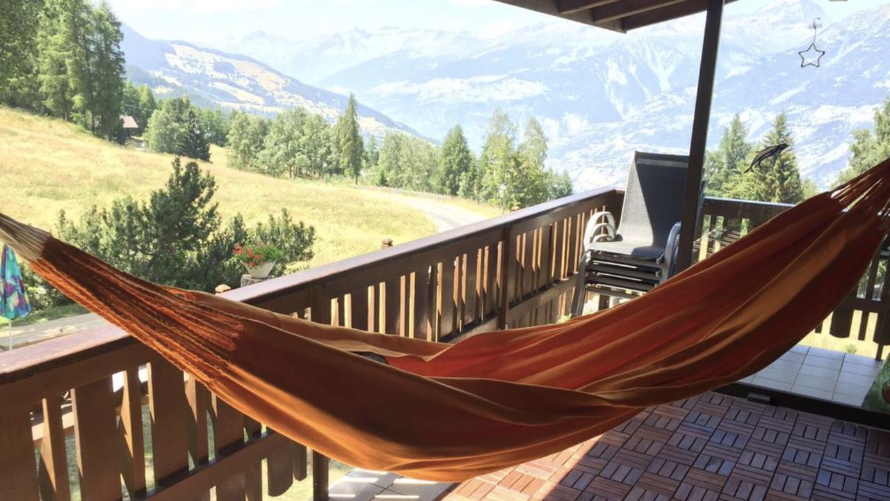 Ferienwohnung Im Chalet Firn - Og 벌첸 외부 사진