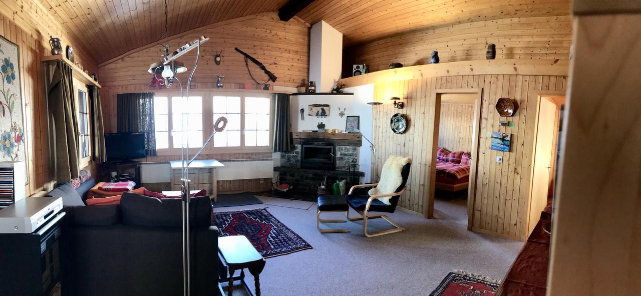 Ferienwohnung Im Chalet Firn - Og 벌첸 외부 사진
