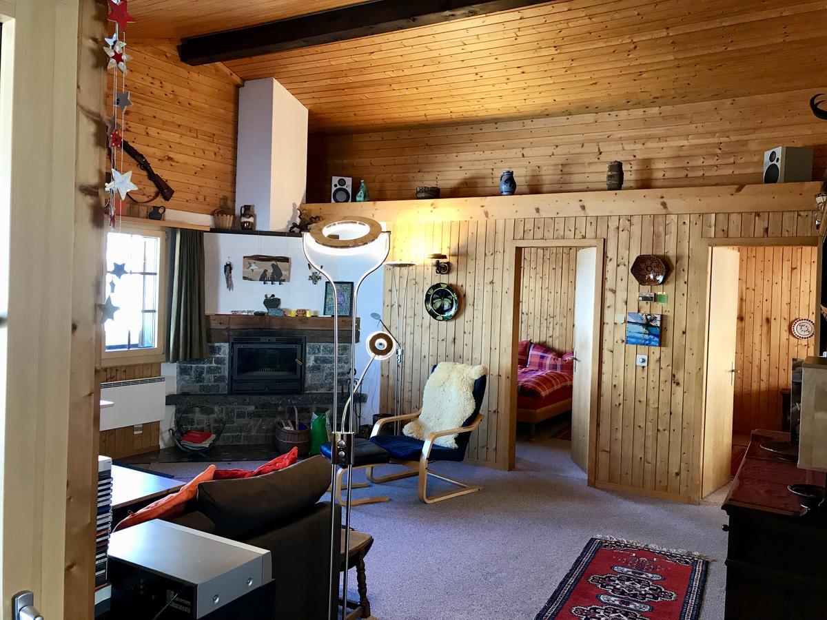 Ferienwohnung Im Chalet Firn - Og 벌첸 외부 사진